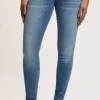 Hot Cassy Mid Waist Skinny Jeans Slim|Jeans