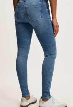 Hot Cassy Mid Waist Skinny Jeans Slim|Jeans
